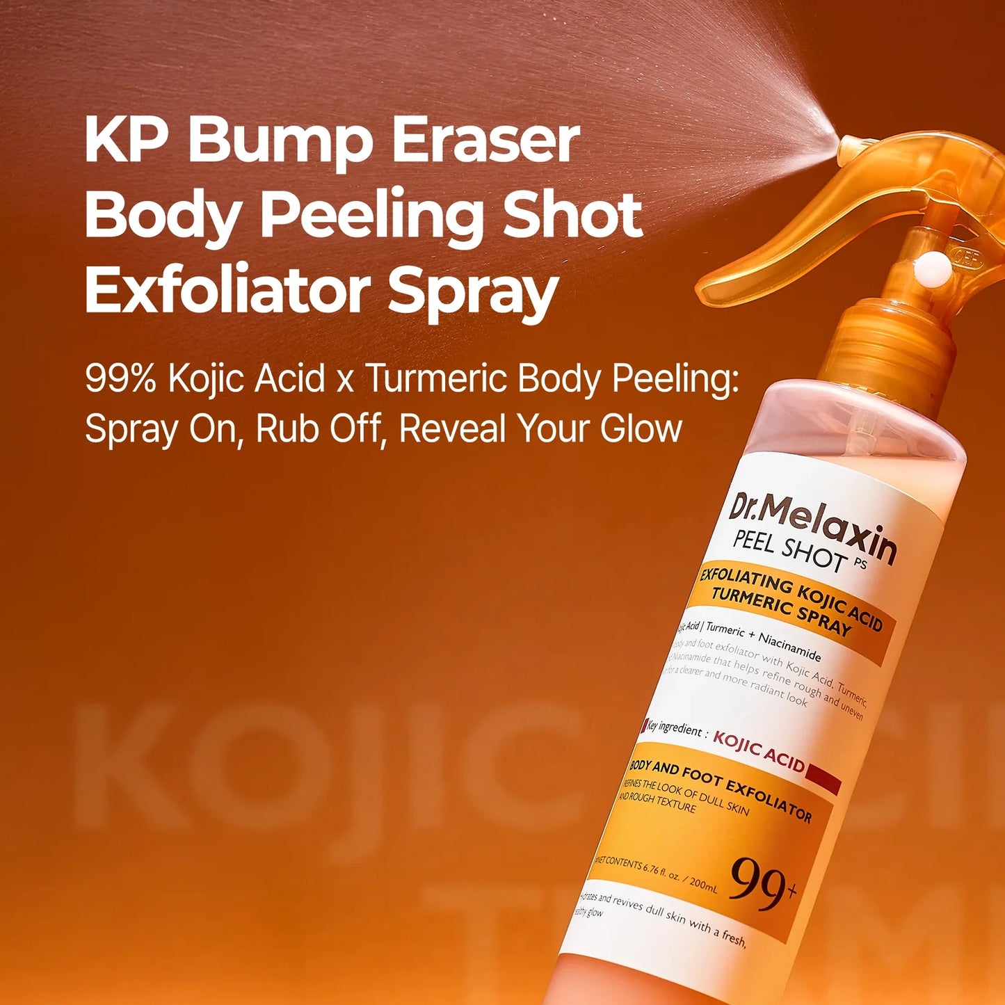 Keratin Kojic Acid Turmeric™ Spray - Body Exfoliator