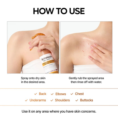 Keratin Kojic Acid Turmeric™ Spray - Body Exfoliator