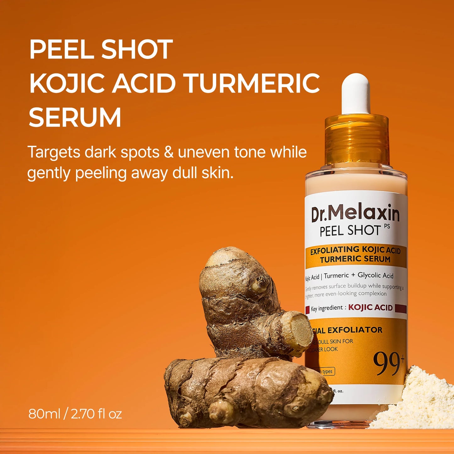 Keratin Kojic Acid Turmeric™ Serum - Face Exfoliator