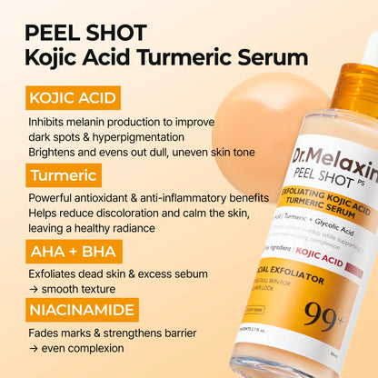 Keratin Kojic Acid Turmeric™ Serum - Face Exfoliator