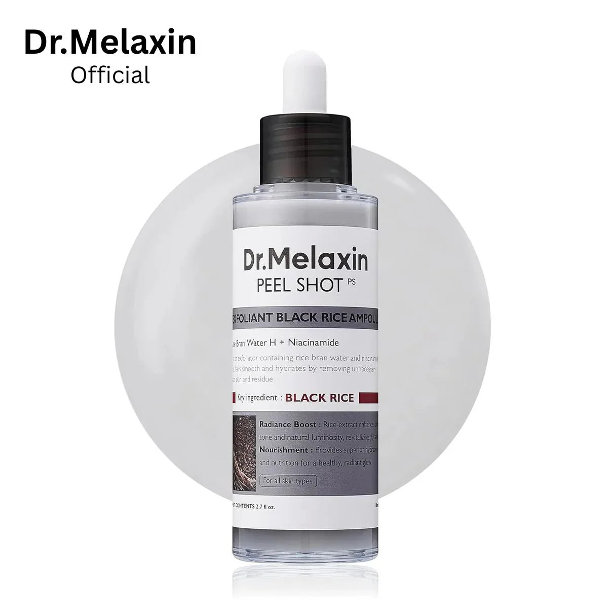 RICE PEEL SHOT SERUM AMPOULE - DR.MELAXIN™