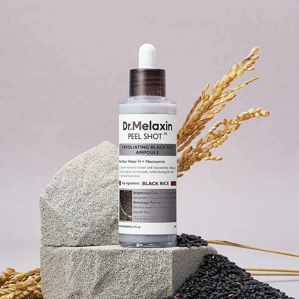 RICE PEEL SHOT SERUM AMPOULE - DR.MELAXIN™